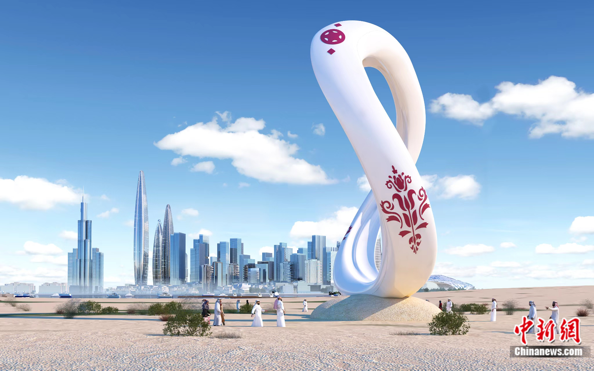 33天内打造27米高世界杯会徽巨像:这群中国人如