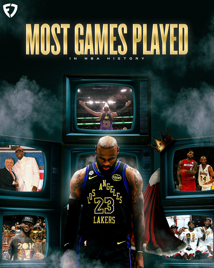 詹姆斯以21项纪录挺进NBA历史第一梯队，詹杜共同
